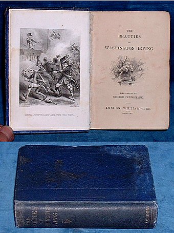 BEAUTIES OF WASHINGTON IRVING illustrated by George Cruikshank 1866