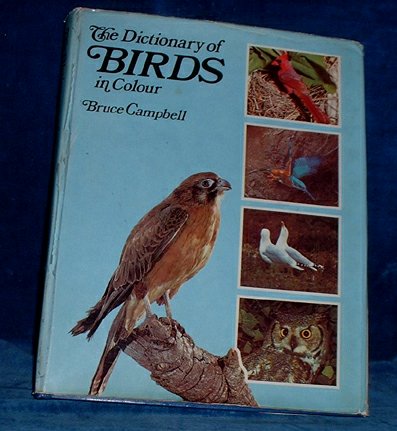 Campbell,Bruce - THE DICTIONARY OF BIRDS IN COLOUR 1974