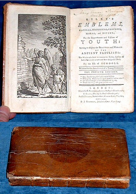 RILEY'S EMBLEMS, Natural, Historical, Fabulous 1781