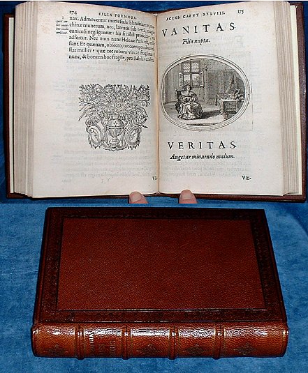 Burgundia - MUNDI LAPIS LYDIUS Emblem book 1639