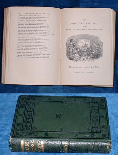 Thackeray - WORKS .. Vol. XXI BALLADS and THE ROSE AND THE RING 1902