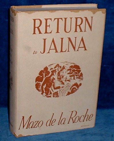 Roche,Mazo de la - RETURN TO JALNA 1952