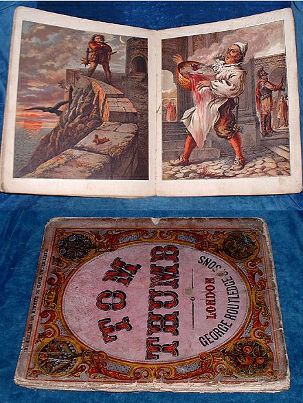 TOM THUMB Toy Book 1880