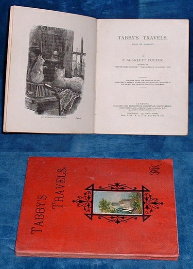 Potter,F. Scarlett - TABBY'S TRAVELS. Told by Herself c. 1880