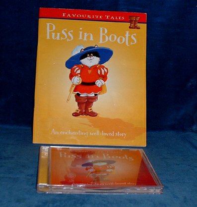 Aneurin Rhys - PUSS IN BOOTS - Favourite Tales + Compact Disc Puss in Boots 2005