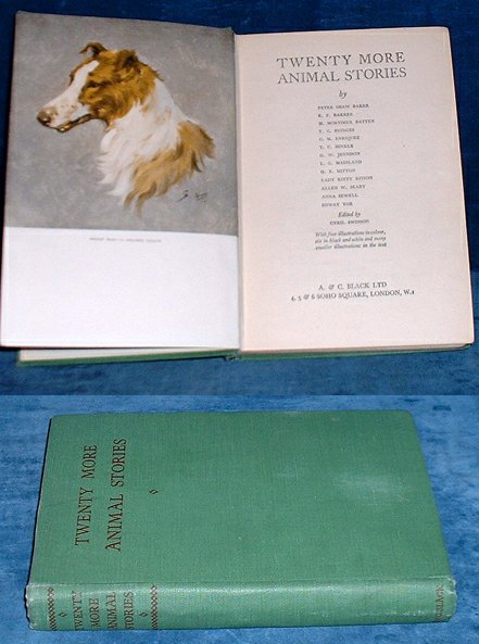 TWENTY MORE ANIMAL STORIES illustrated 1949