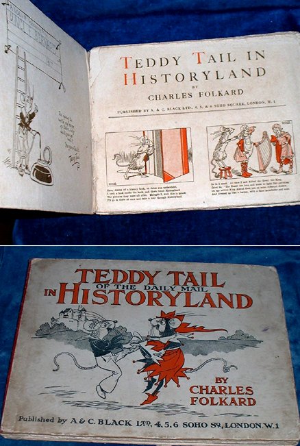 TEDDY TAIL OF THE DAILY MAIL IN HISTORYLAND 1917