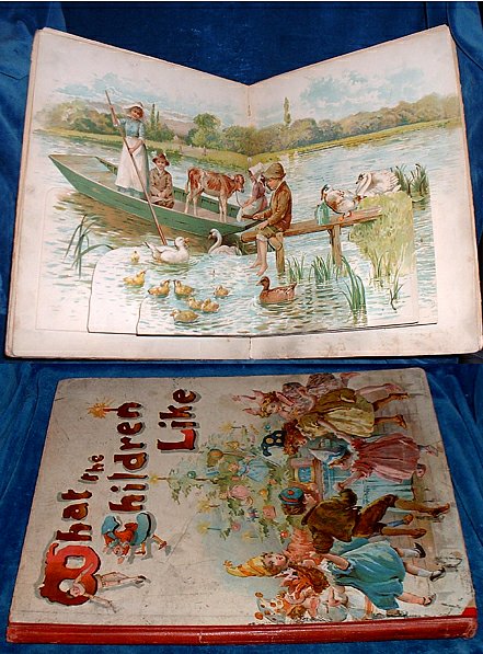 Nister - WHAT THE CHILDREN LIKE (large Victorian pop-up book)