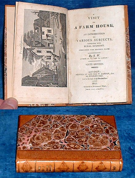 VISIT TO A FARM HOUSE "with beautiful plates" Darton 1815