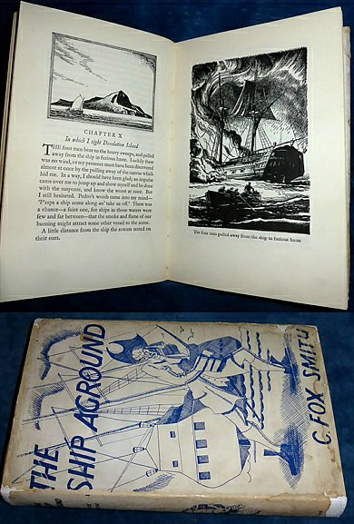 Fox Smith - THE SHIP AGROUND illustrated by Hodges 1942
