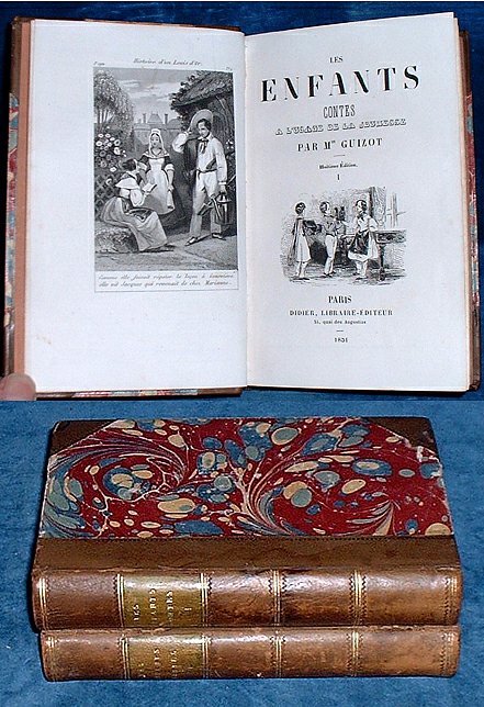 Guizot, Mme - LES ENFANTS 2 vols 1851