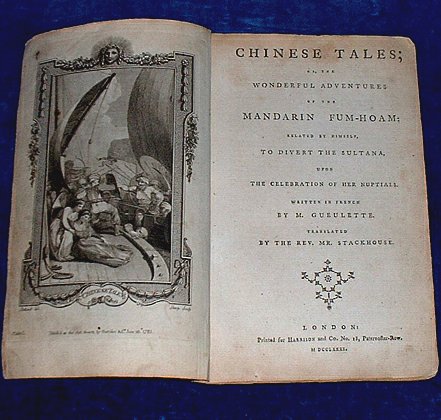 Gueulette - CHINESE TALES or Wonderful Adventures 1781