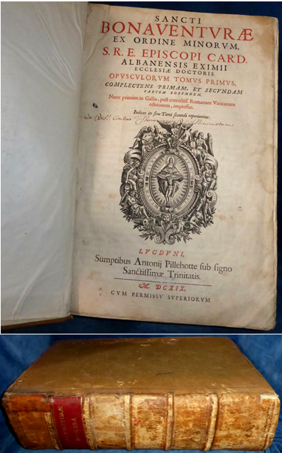 Saint Bonaventure - OPUSCULORUM TOMUS PRIMUS 1619