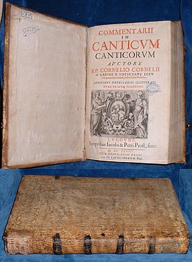 Lapide,Cornelio - COMMENTARII IN CANTICUM CANTICORUM [exposition of sacred text] 1637