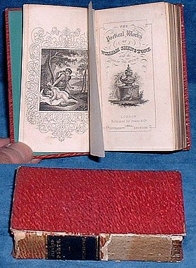POETICAL WORKS OF WILLIAM SHENSTONE with ... a description of the Leasowes. 1833