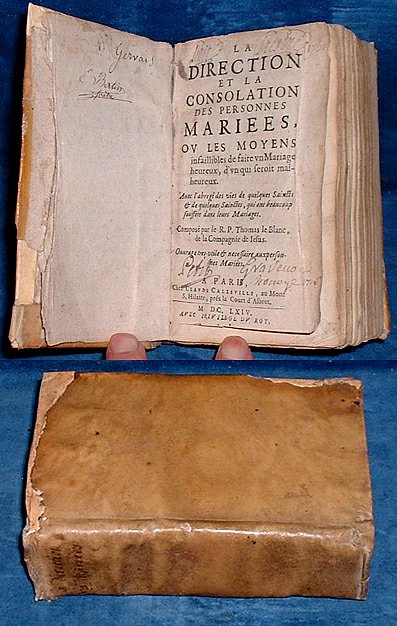 Le Blanc,Thomas - DIRECTION ET LA CONSOLATION DES PERSONNES MARIEES 1664