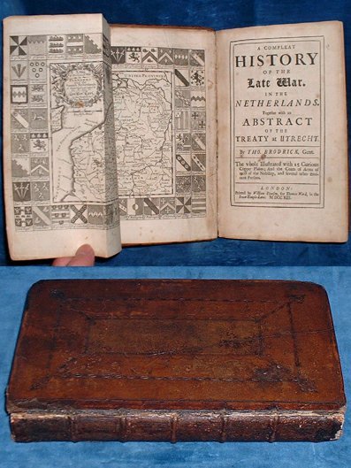 Brodrick - COMPLEAT HISTORY OF THE LATE WAR IN THE NETHERLANDS (Volume I Only) 1713