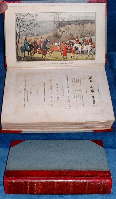 THE SPORTING REPOSITORY Containing Horse-racing, Hunting, Coursing, Shooting .. 1822 (first edition)