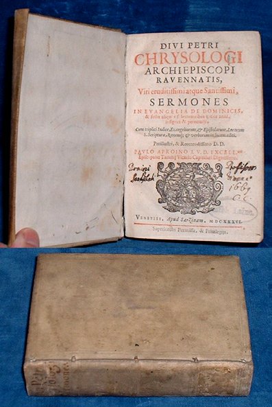 Chrysologus,Petrus - SERMONES in Evangelia de Dominicis 1636