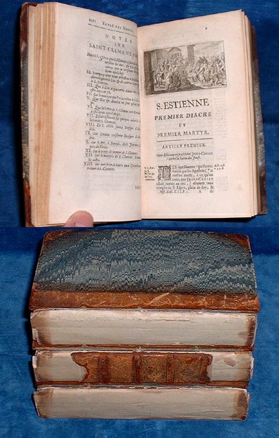 MEMOIRES POUR SERVIR A L'HISTOIRE ECCLESIASTIQUE des six premiers siecles 1695