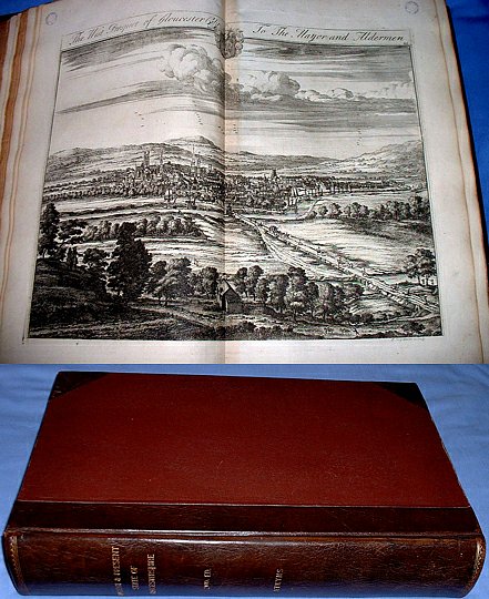 Atkyns - ANCIENT AND PRESENT STATE OF GLOCESTERSHIRE 1768