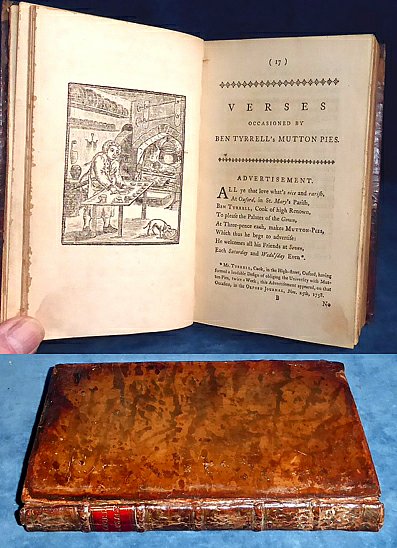 Warton - THE OXFORD SAUSAGE 1st edition 1764 illustrated