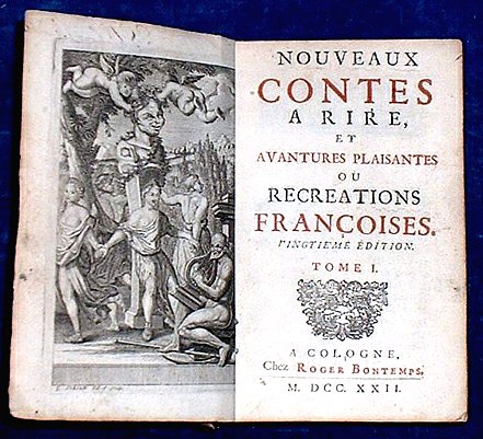 NOUVEAUX CONTES A RIRE, et Aventures Plaisantes - 1722