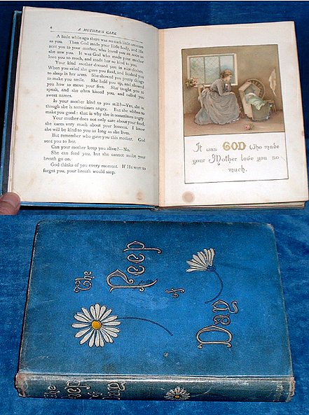 Mortimer, Favell Lee] (1802-1878) (but not here named) - THE PEEP OF DAY or a Series of the Earliest Religious Instruction the Infant Mind is Capable of Receiving. With Verses Illustrative of the Subjects. Authorised Edition New Edition